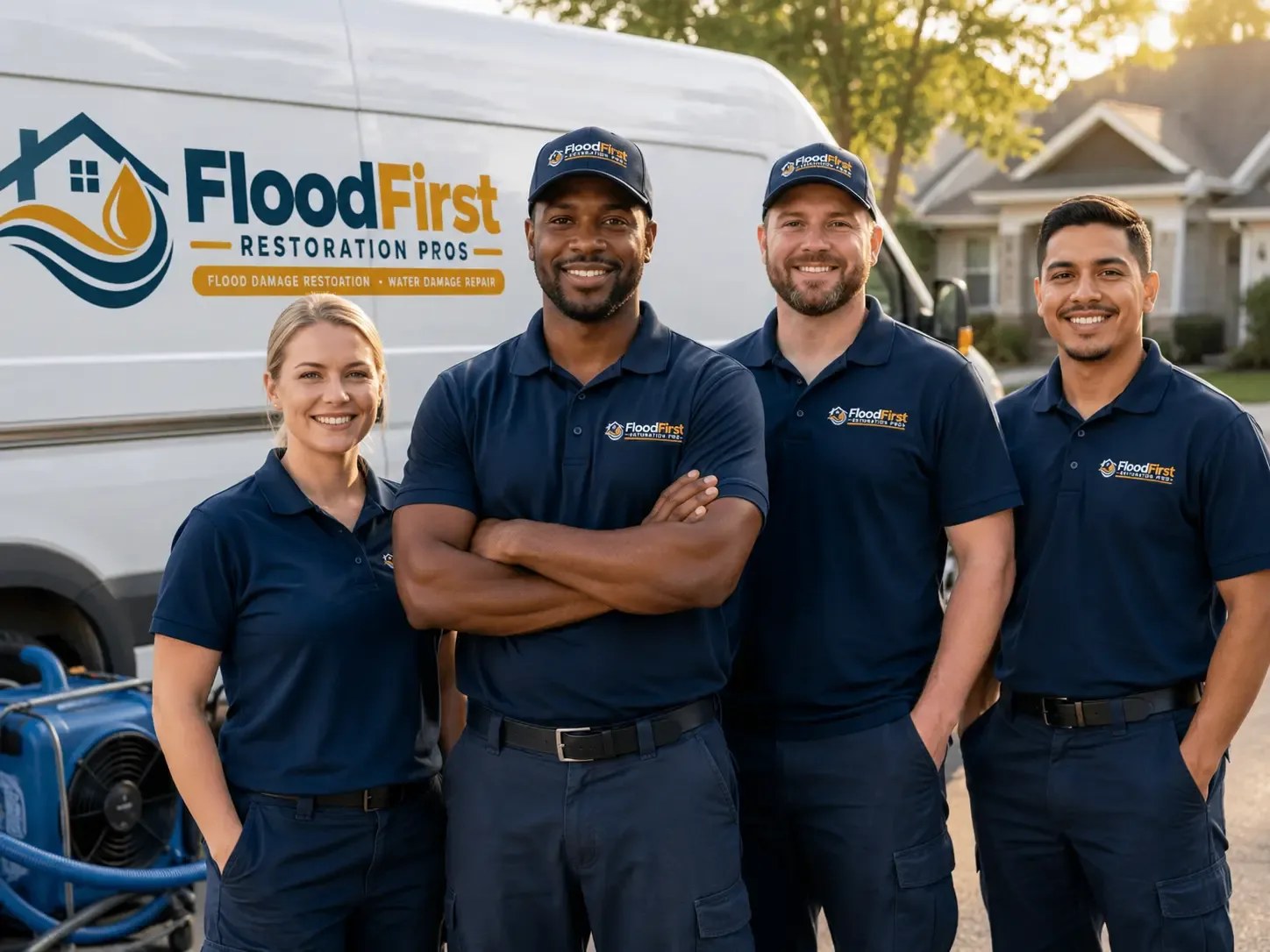Flood Damage Restoration company in Mcbrides, MI