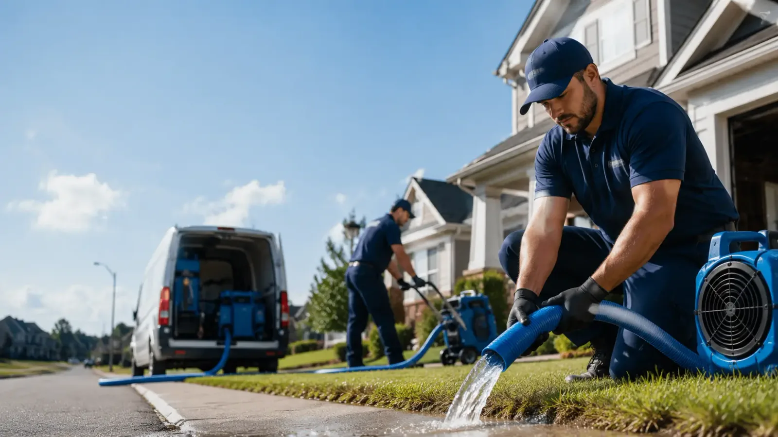 Flood Damage Restoration in Mcbrides, MI